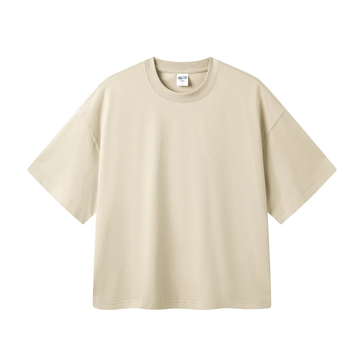 Heavyweight Solid Color Boxy Tee 275gsm