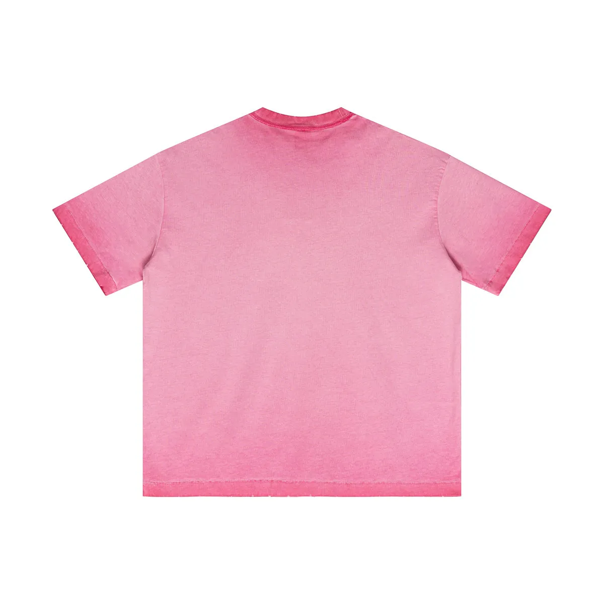 Heavyweight Wash Distressed Baggy Tee 275gsm