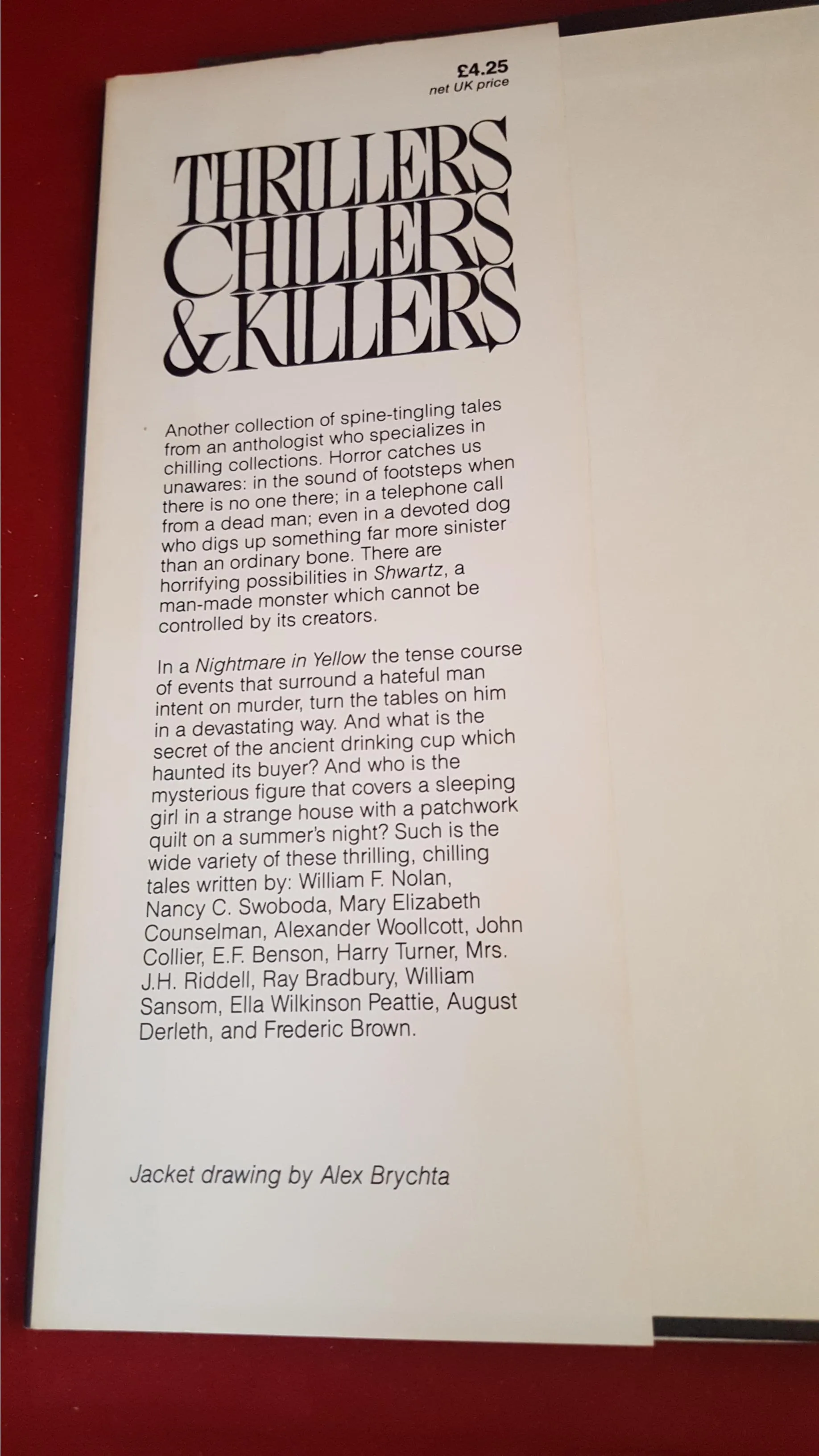 Helen Hoke - Thrillers, Chillers & Killers, J M Dent, 1979