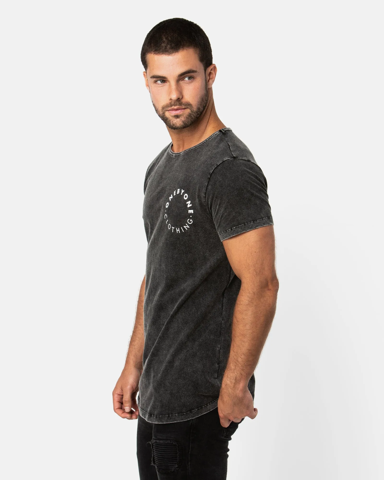 Heritage Acid Black Tshirt
