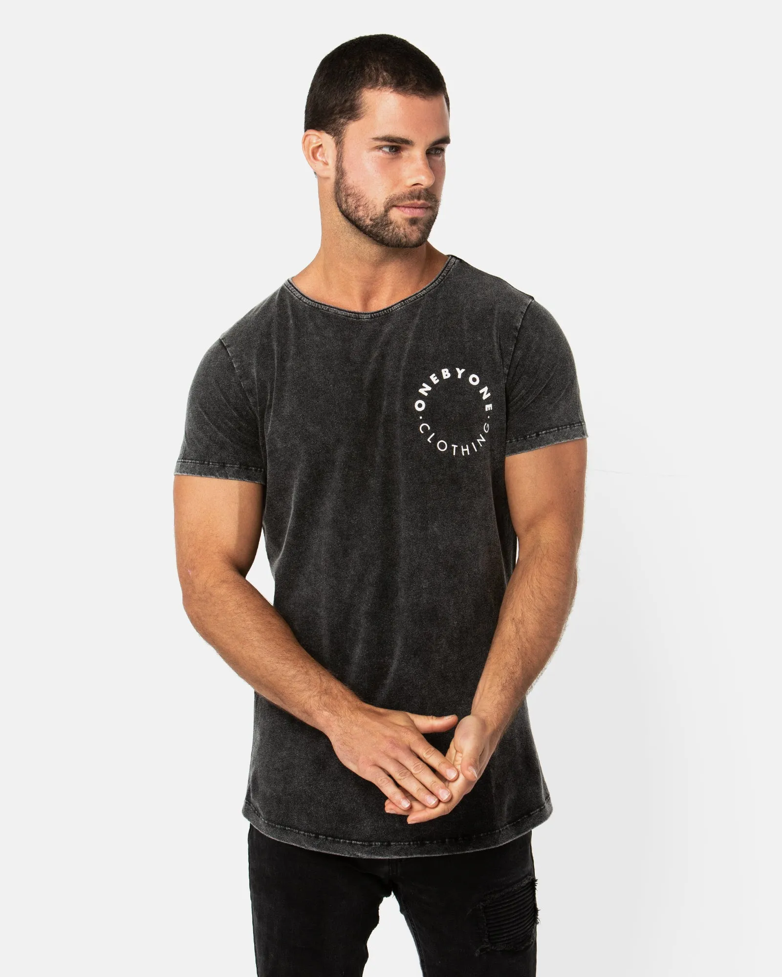 Heritage Acid Black Tshirt