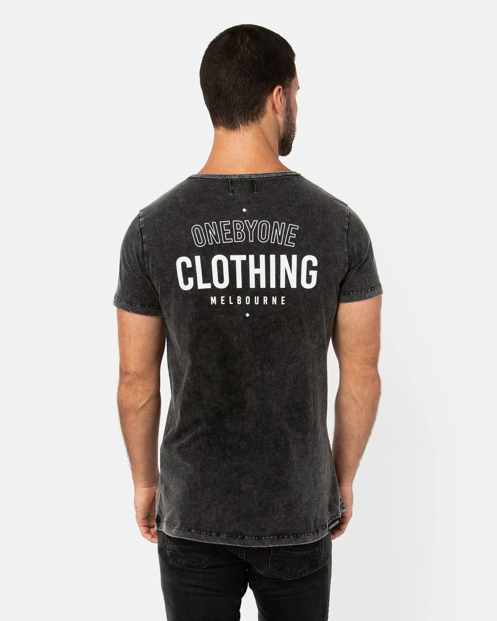 Heritage Acid Black Tshirt