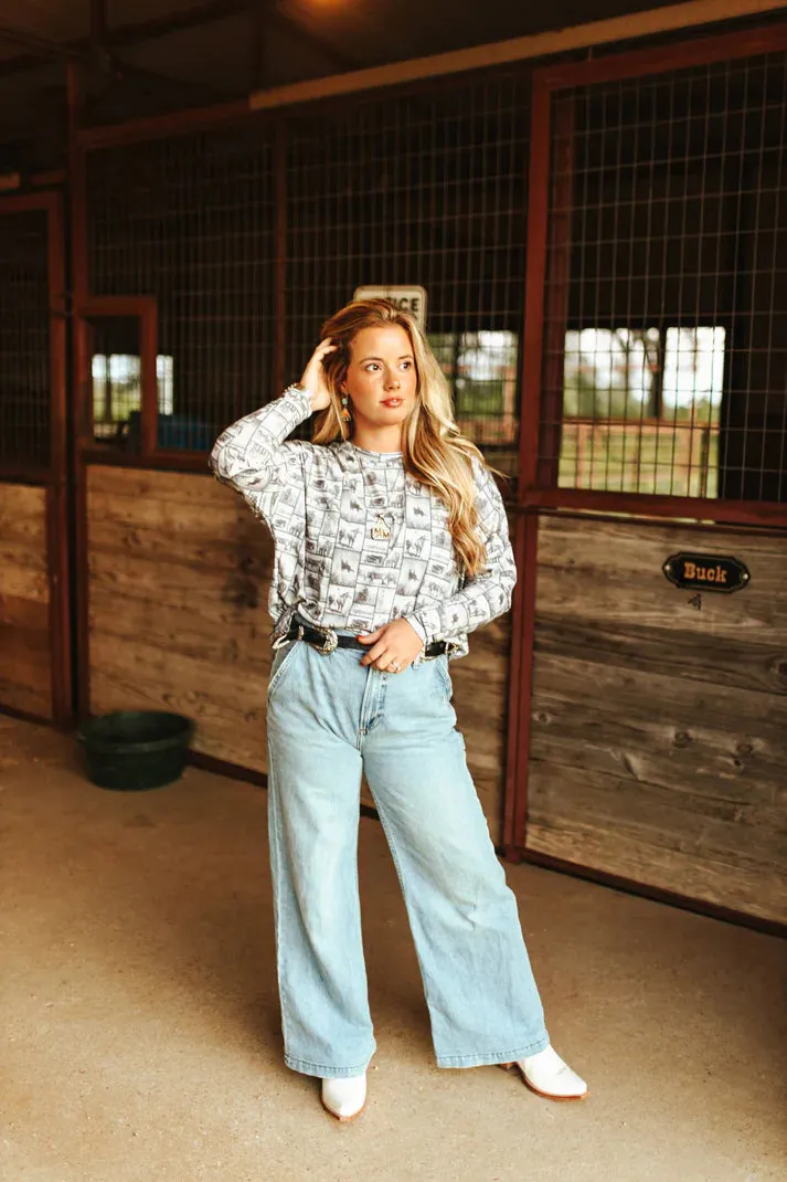Hi-Horse Long Sleeve Tee