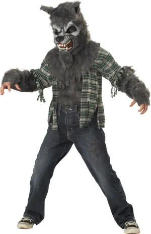 Howling At Moon Child Large 10-12 Child Costume