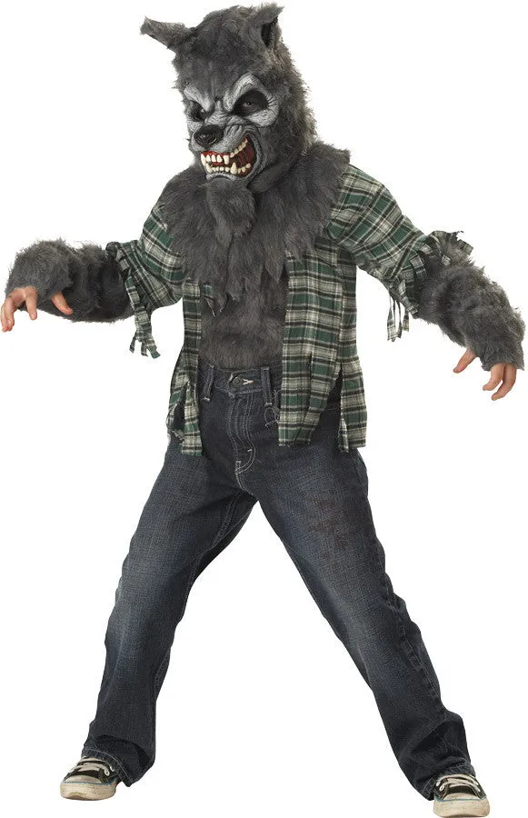 Howling At Moon Child Large 10-12 Child Costume
