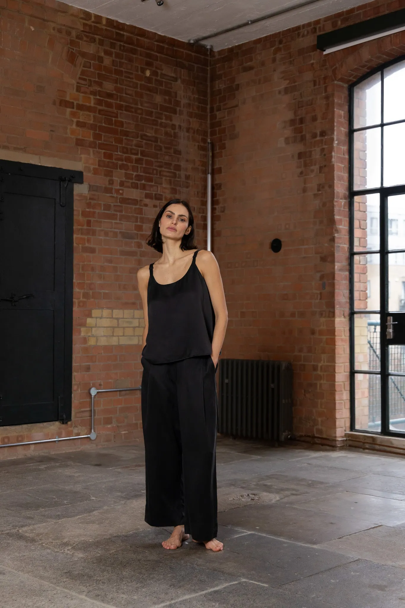 Ida Pant - Silk Satin
