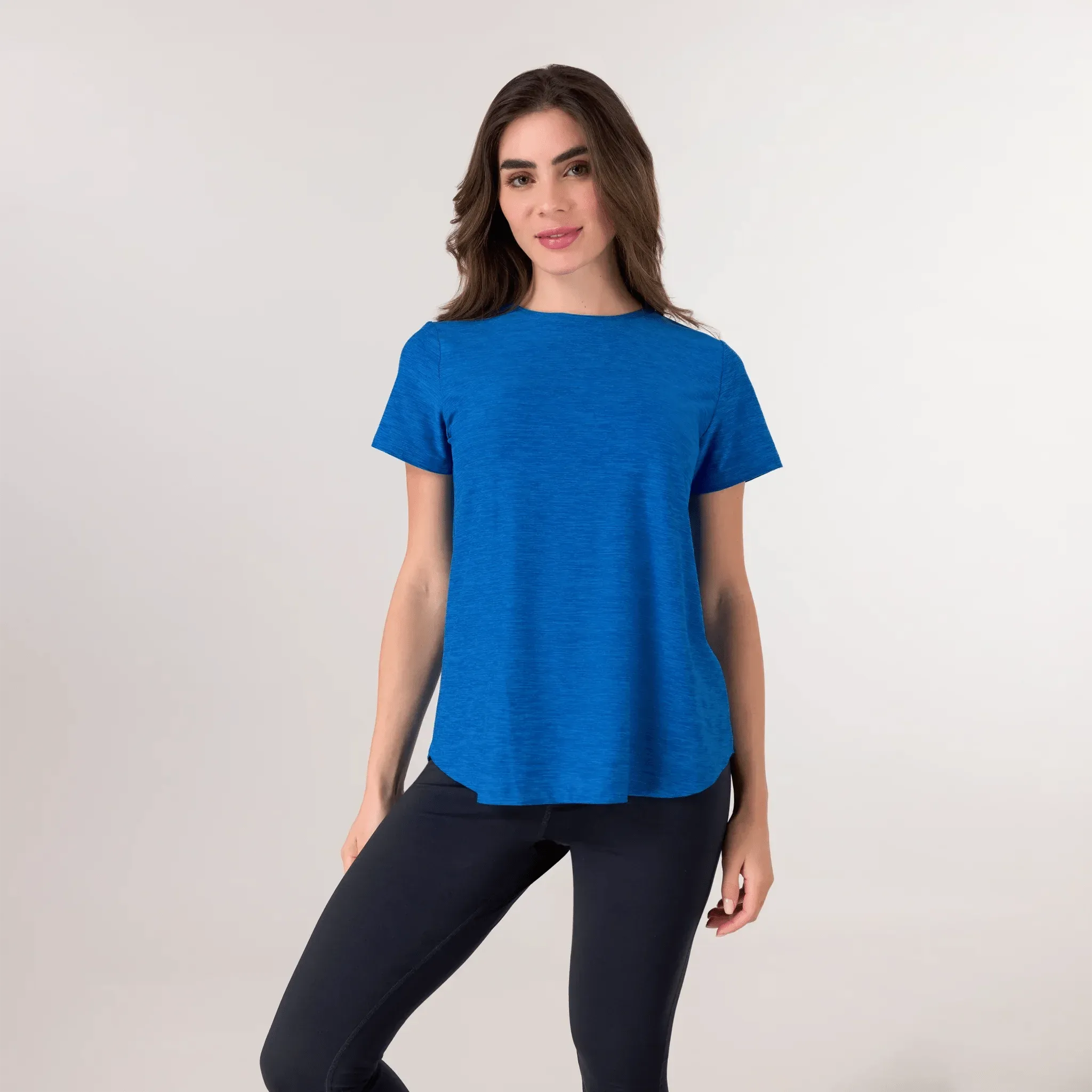 Inner Beat Dance T-Shirt - KDF BLUE