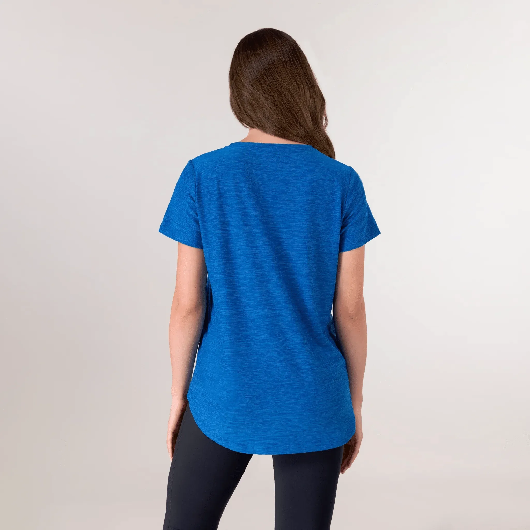 Inner Beat Dance T-Shirt - KDF BLUE