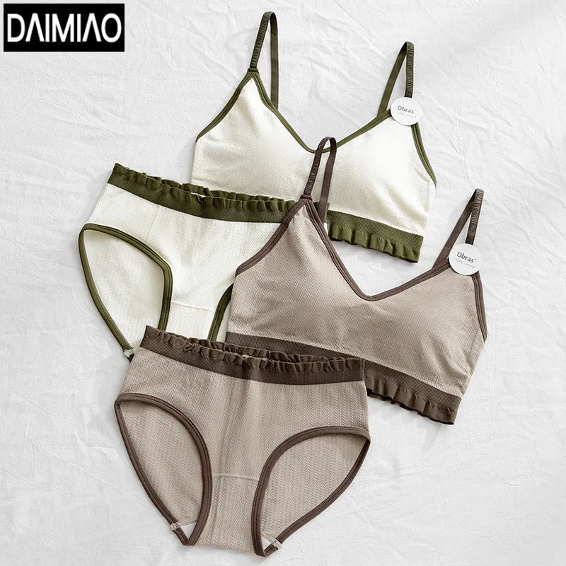 INSTOCK- Naked ammonia contrast color beautiful back underwear