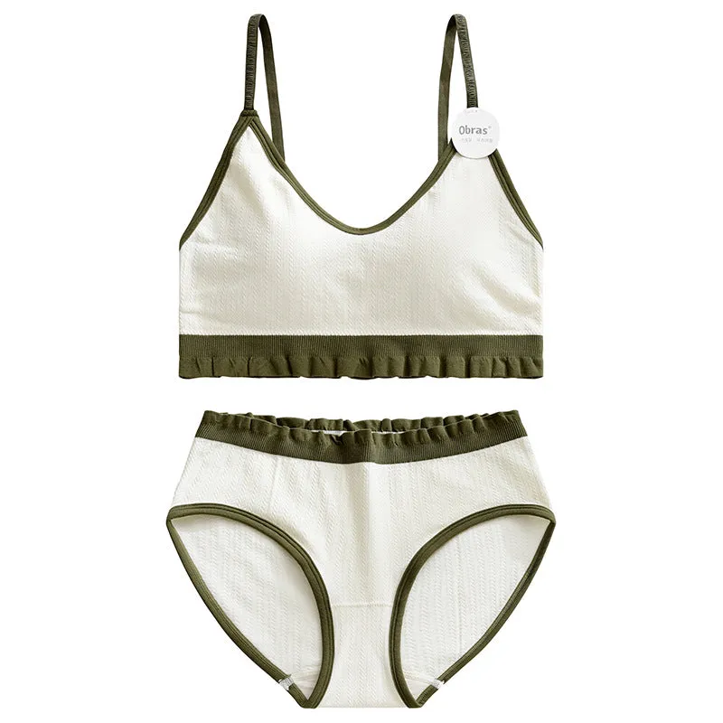 INSTOCK- Naked ammonia contrast color beautiful back underwear