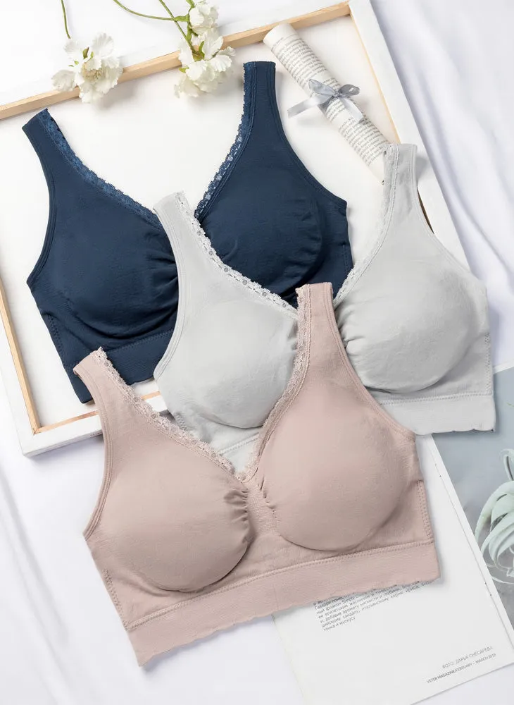 Iris Basic Wireless Vest (Plus Size)