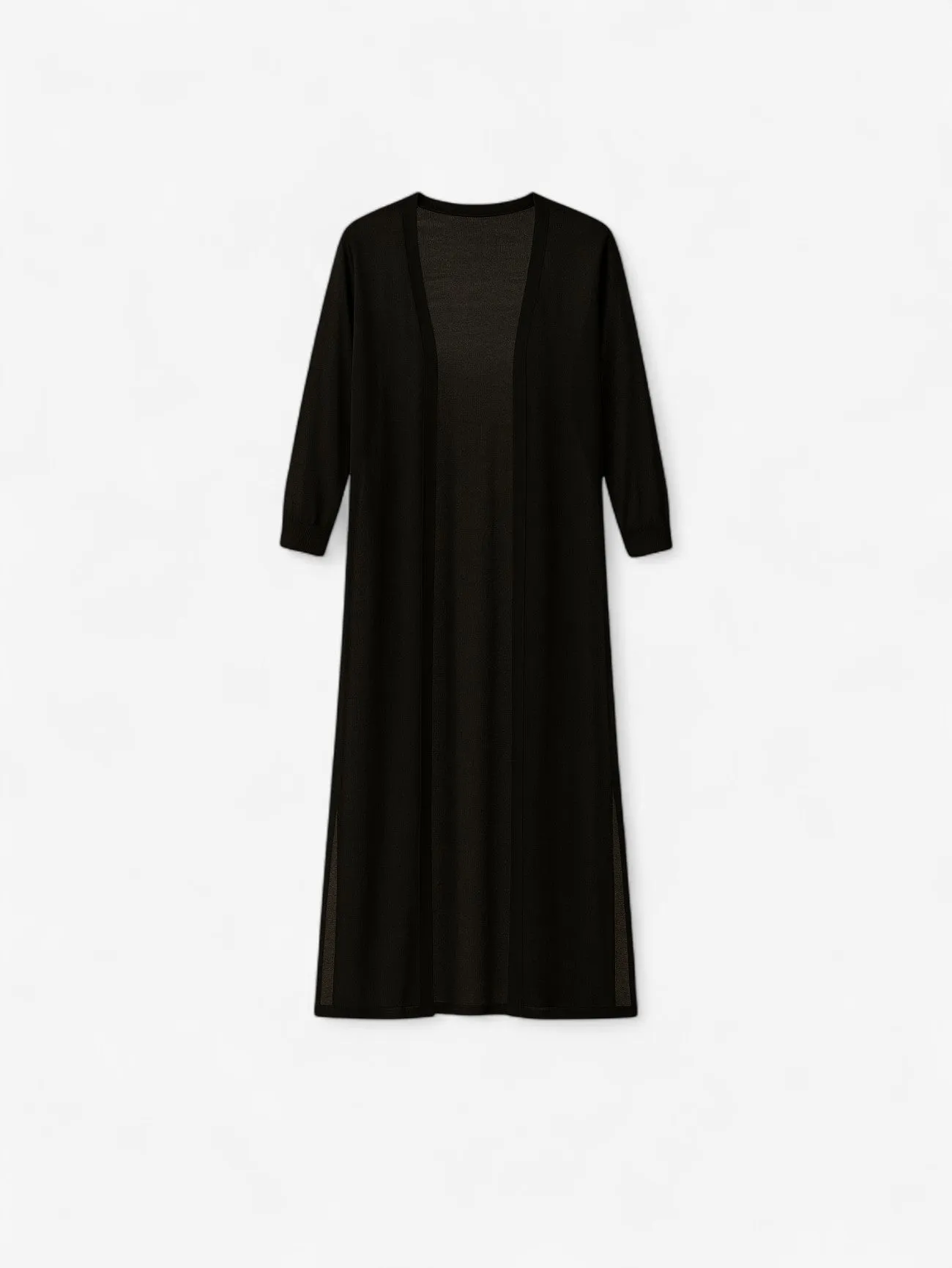 Jada | Women's Lightweight Long Open Front Knitted Vest