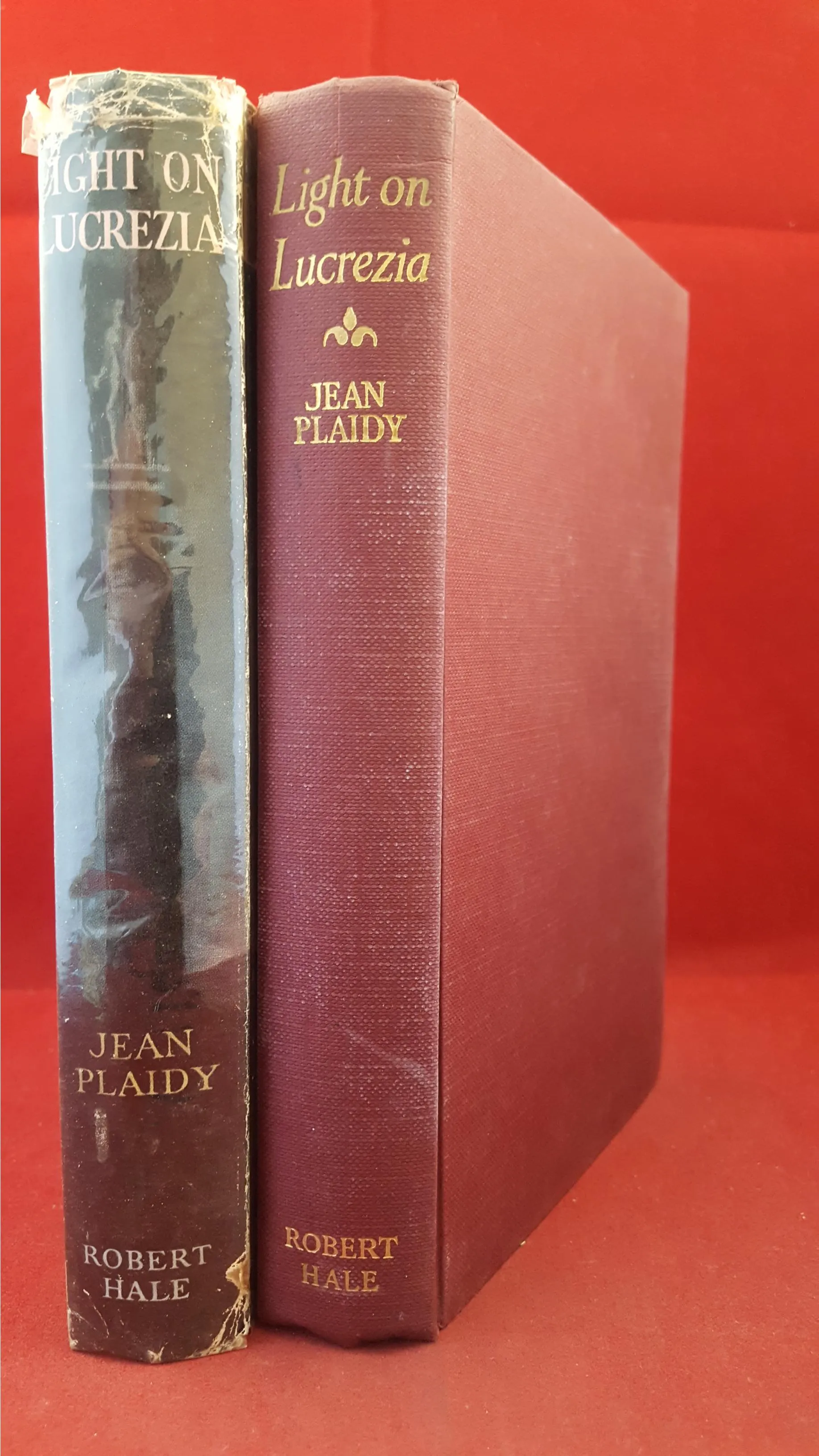 Jean Plaidy - Light On Lucrezia, Robert Hale, 1958, First Edition