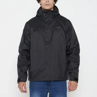Jeep Wrangler Rain Jacket Black