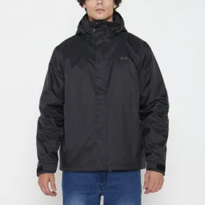 Jeep Wrangler Rain Jacket Black
