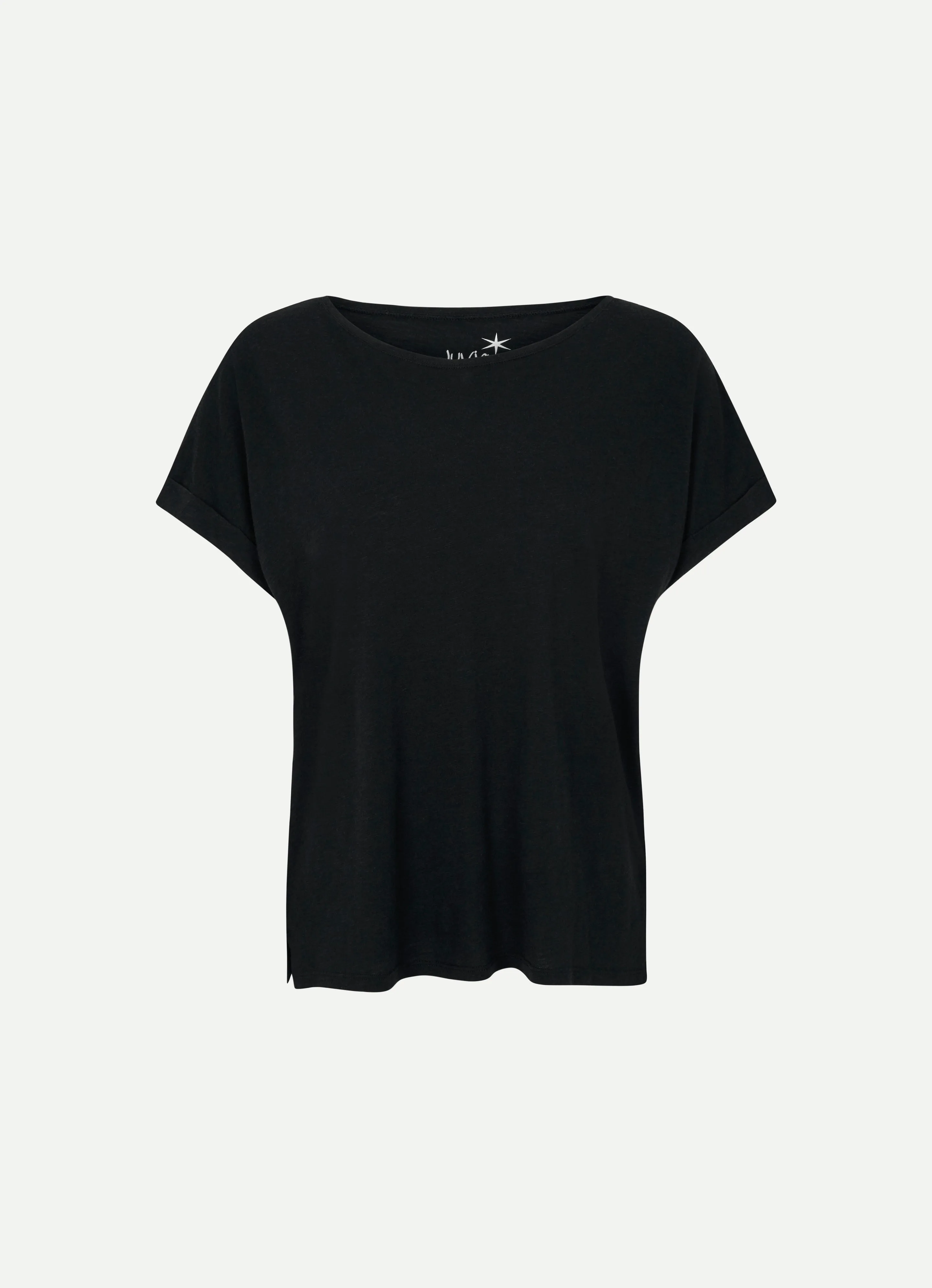 Juvia Crew Neck Tee Back Pleat J81011108