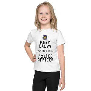 Keep Calm Kids Crew Neck T-shirt (Dad)