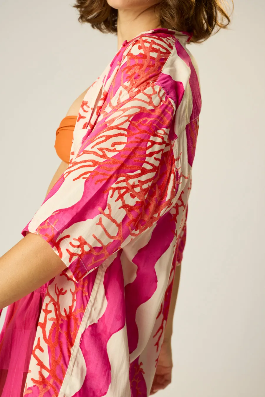 Kevin Shirt - Cool Wave Fuchsia