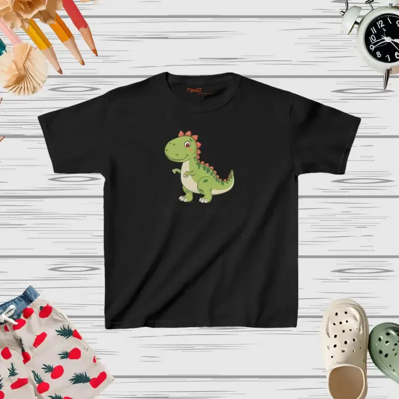 Kids Heavy Cotton™ Dinosaur Tee for Comfy Toddlers