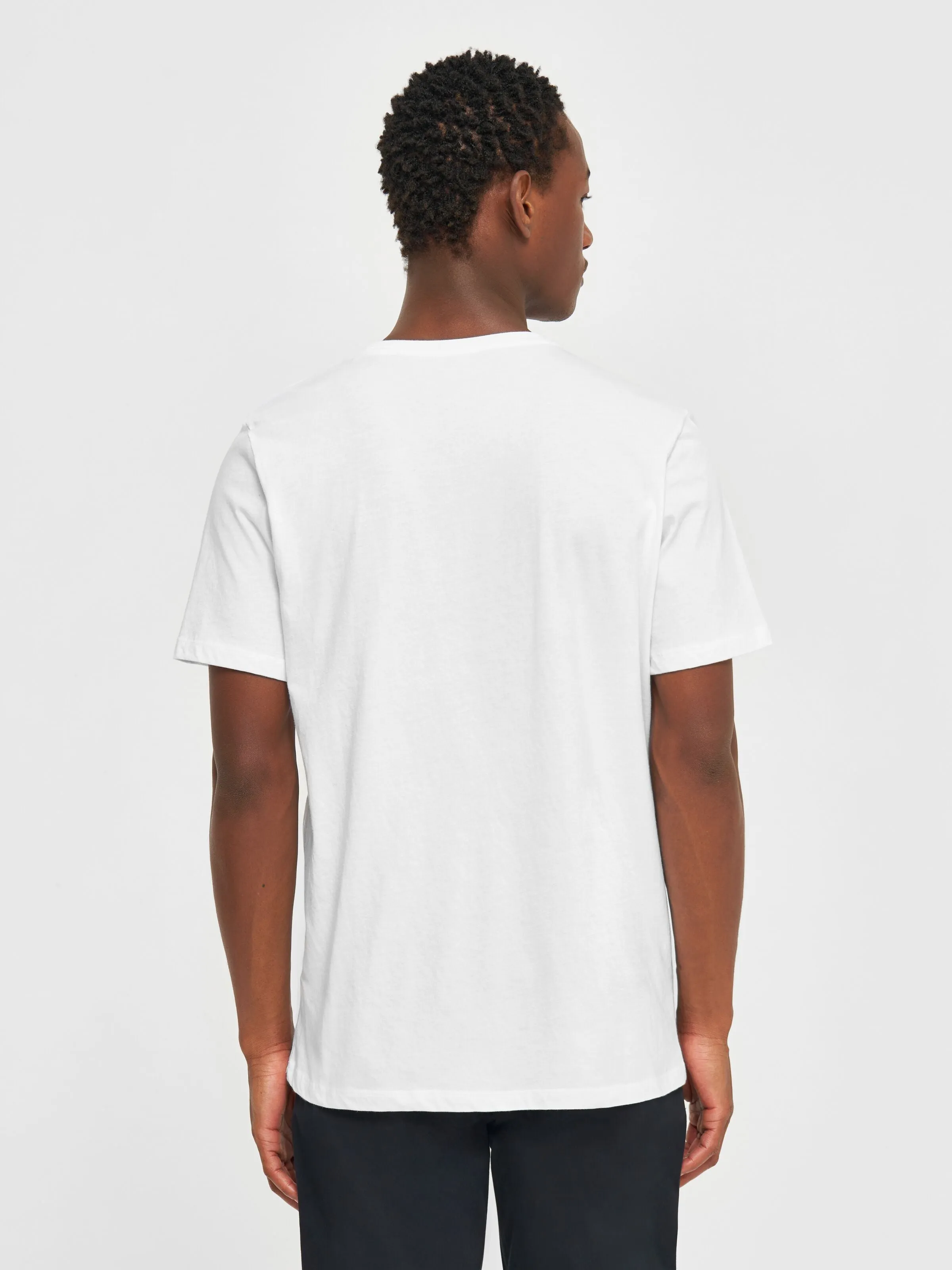 KNOWLEDGE COTTON APPAREL Agnar Basic T-Shirt bright white