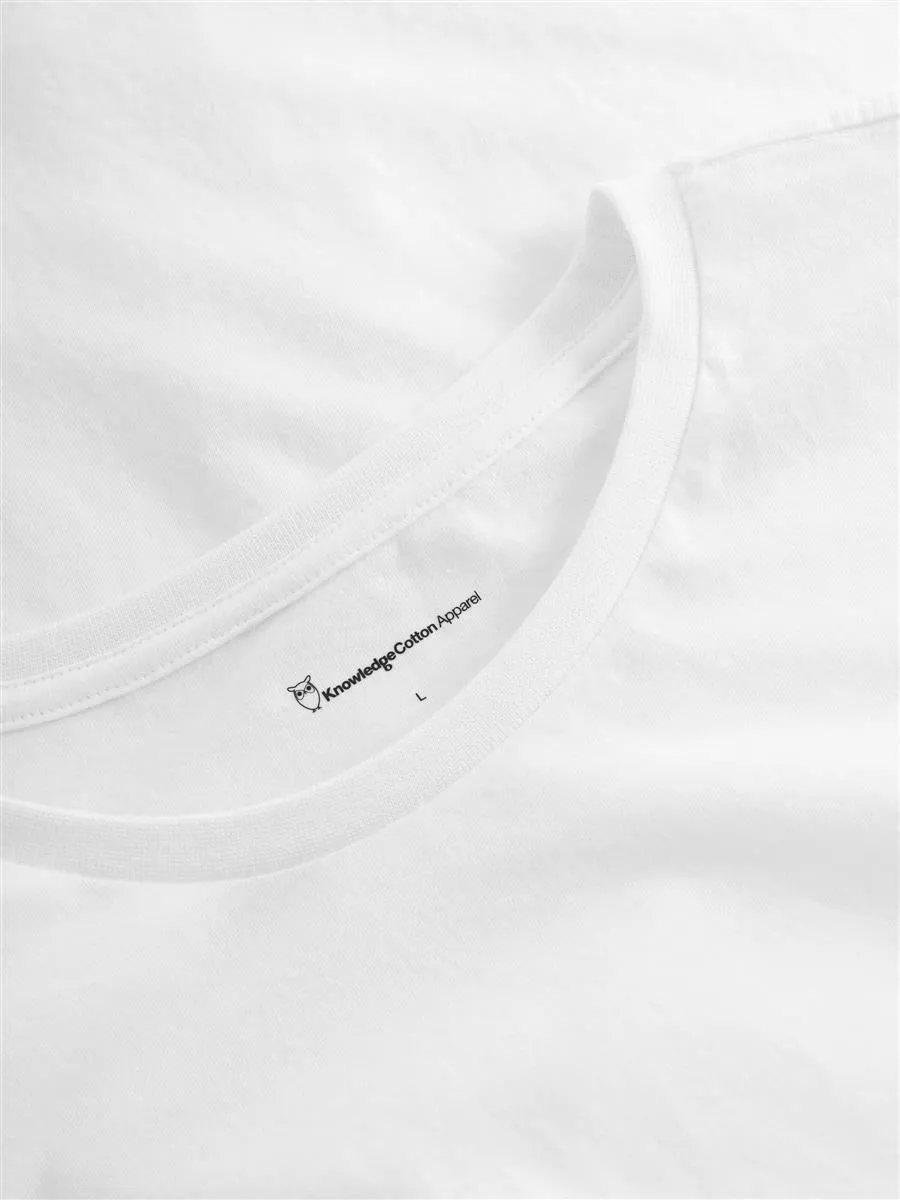 KNOWLEDGE COTTON APPAREL Agnar Basic T-Shirt bright white