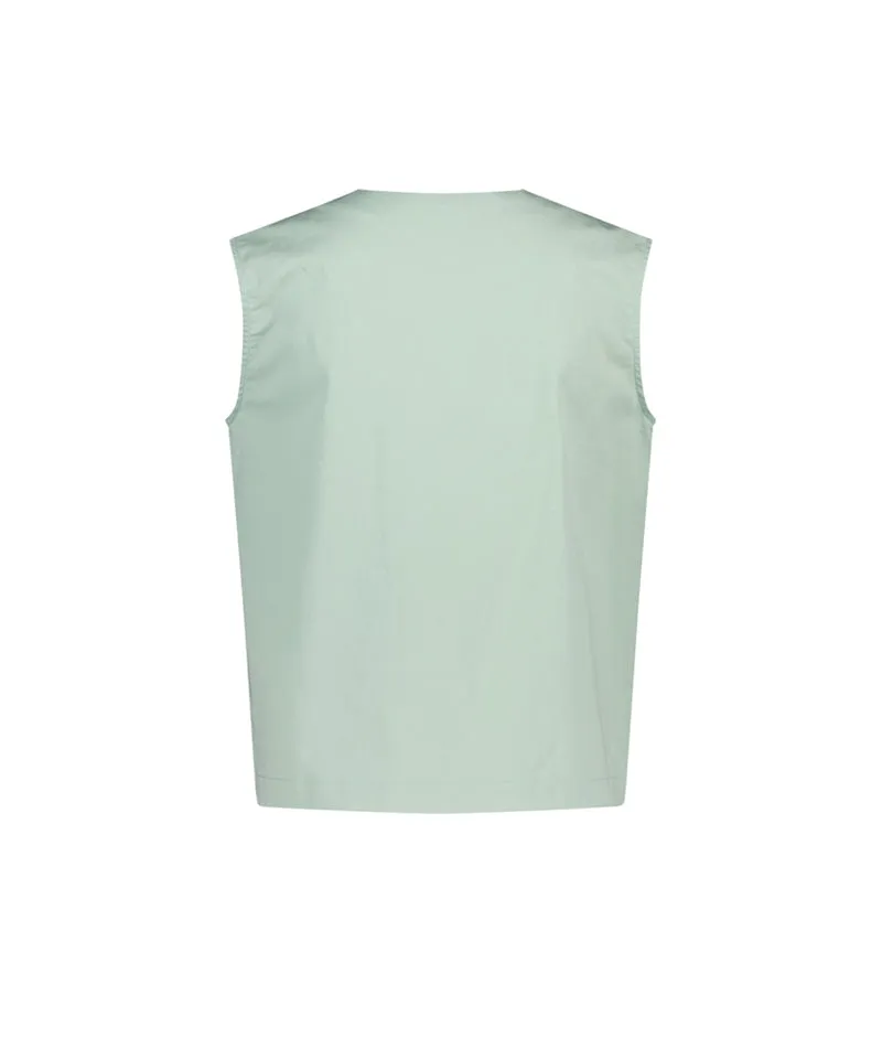 LE SONNET Frill Vest Top - Mint