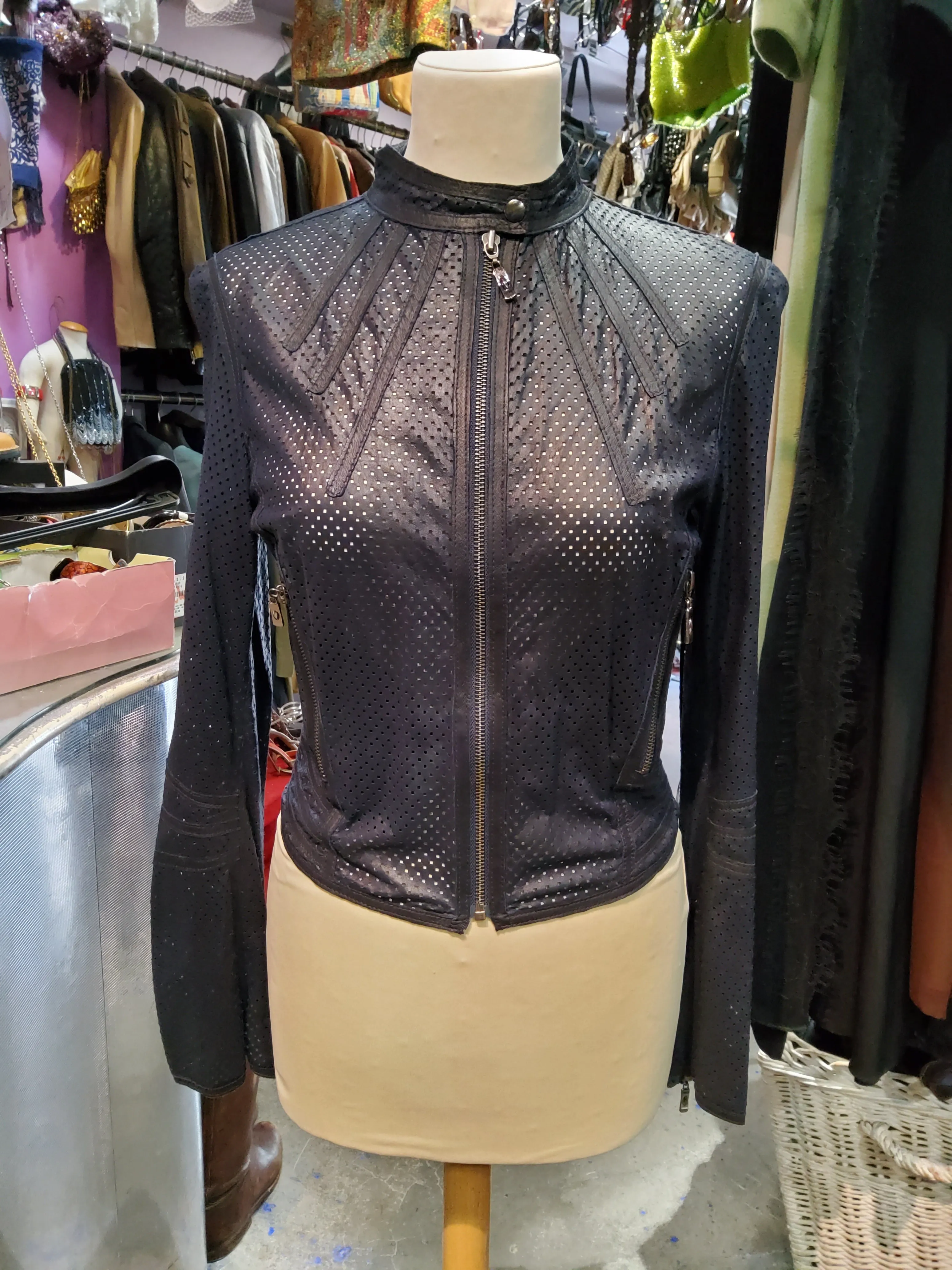Leather jacket