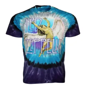 Led Zeppelin Swan Song Tie Dye T-Shirt