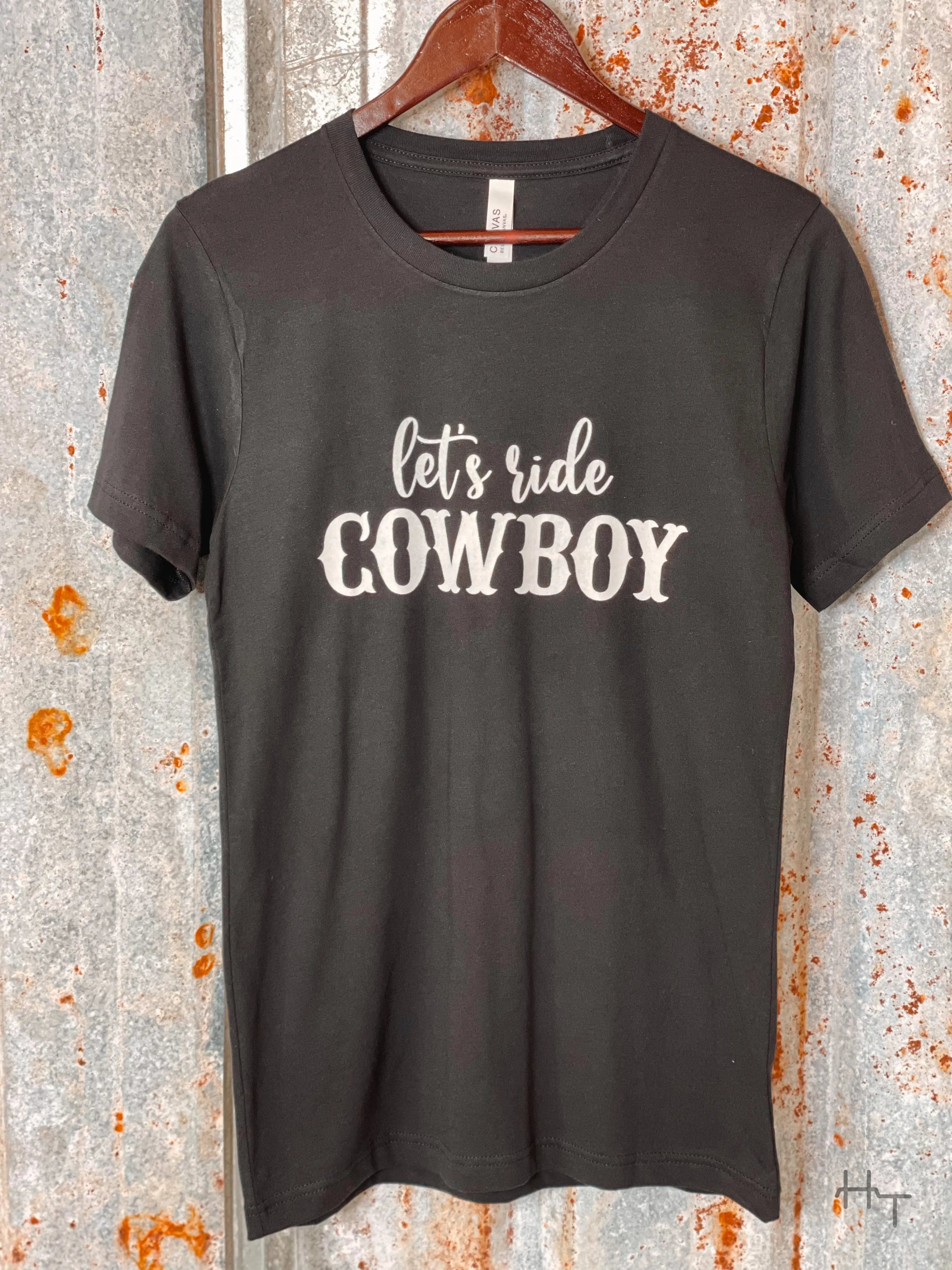 Let's Ride Cowboy Tee