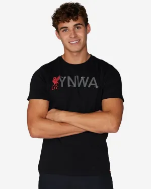 LFC Mens YNWA Tee Black