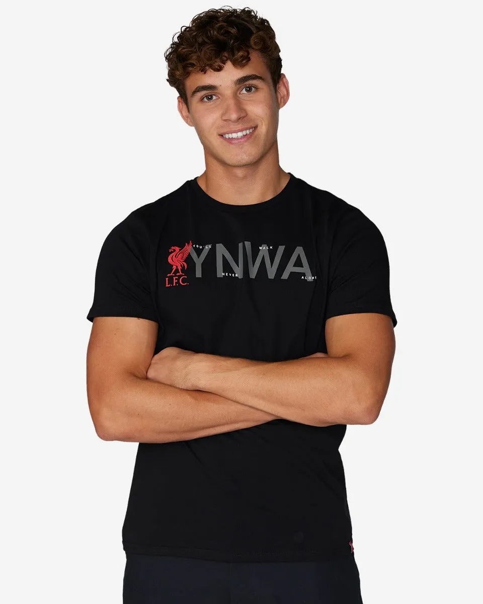 LFC Mens YNWA Tee Black