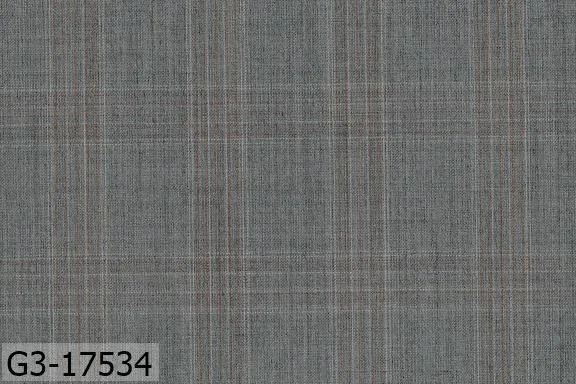 Light Grey With Light Orange Check Jacket