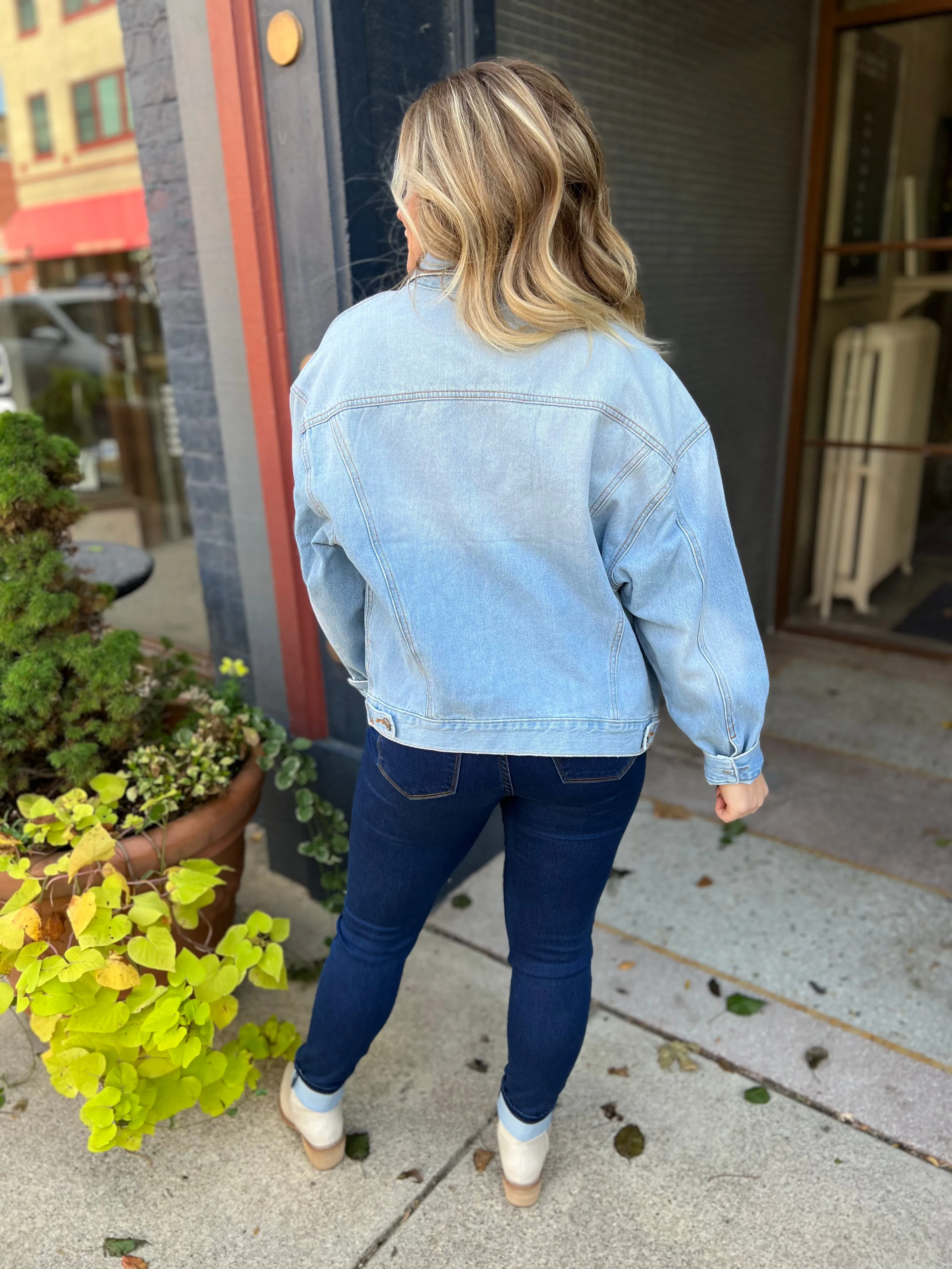 Light Wash Denim Jacket
