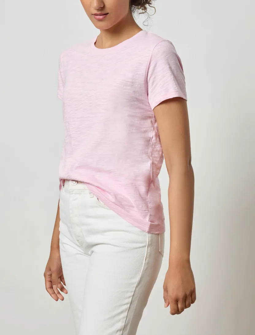 LILLA P S/S BACK SEAM CREW TEE