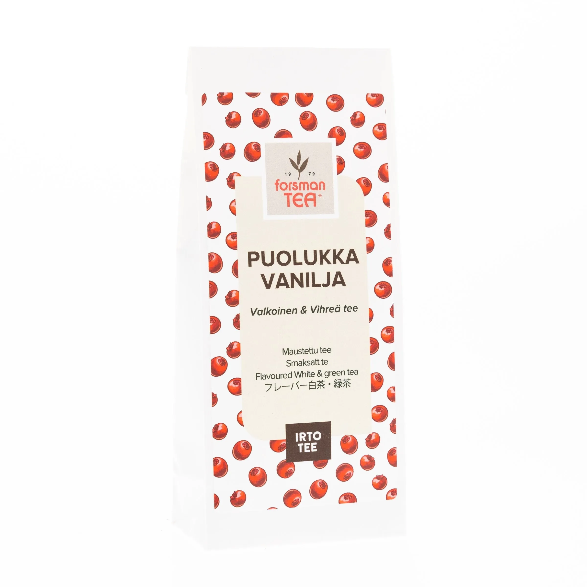 Lingonberry Vanilla | 12 x 60g | -loose tea