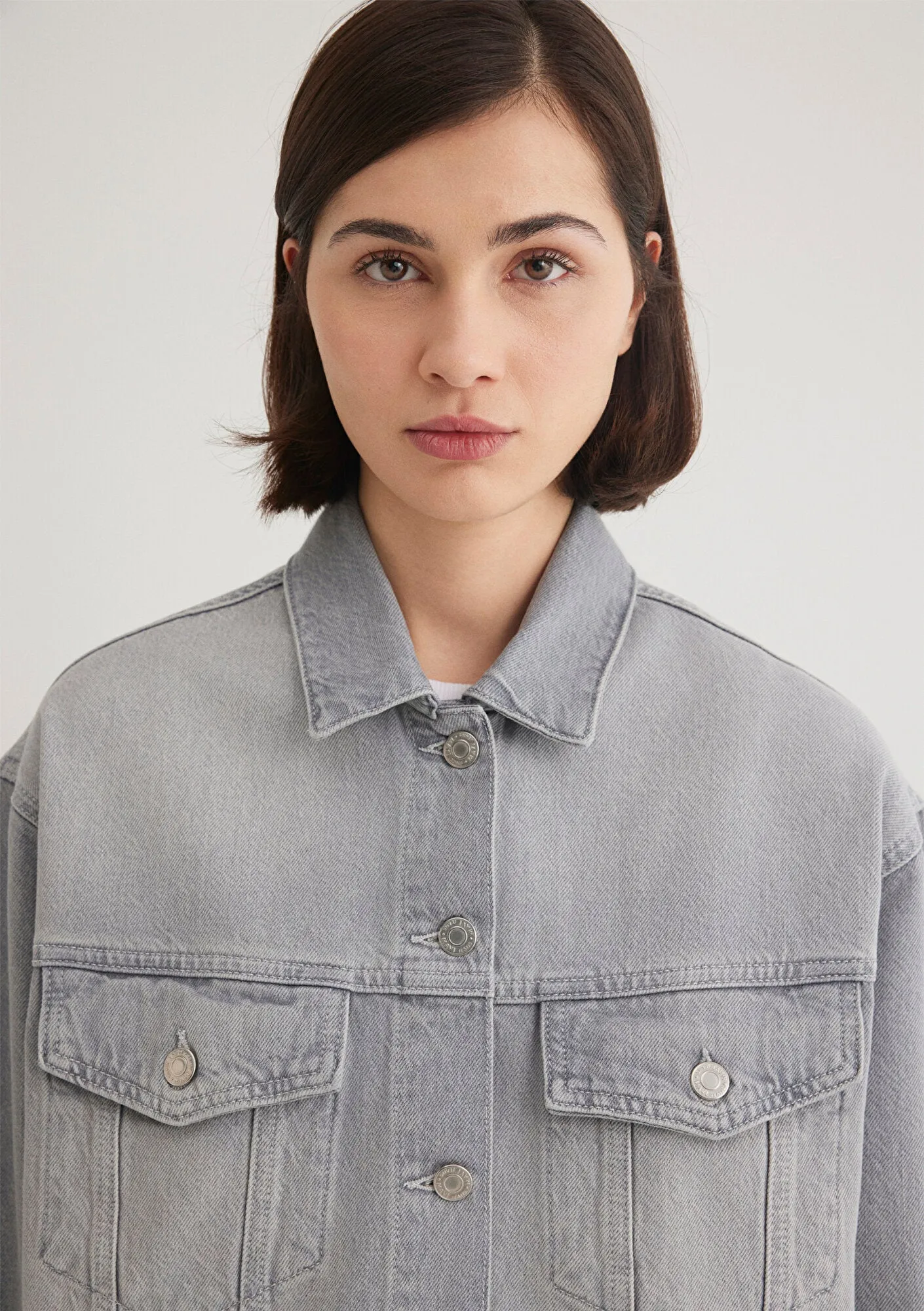 Luna Light Smoke 90s Jean Jacket