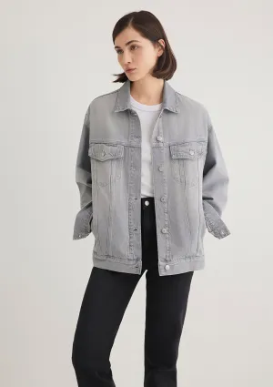 Luna Light Smoke 90s Jean Jacket