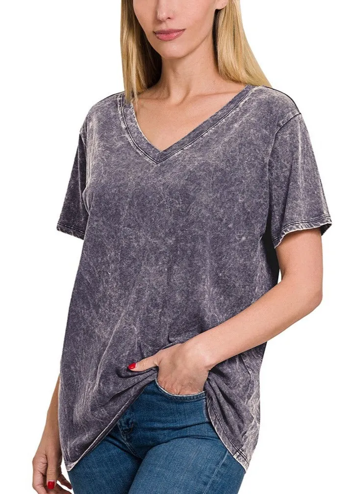 Maggie Mineral Wash Tee