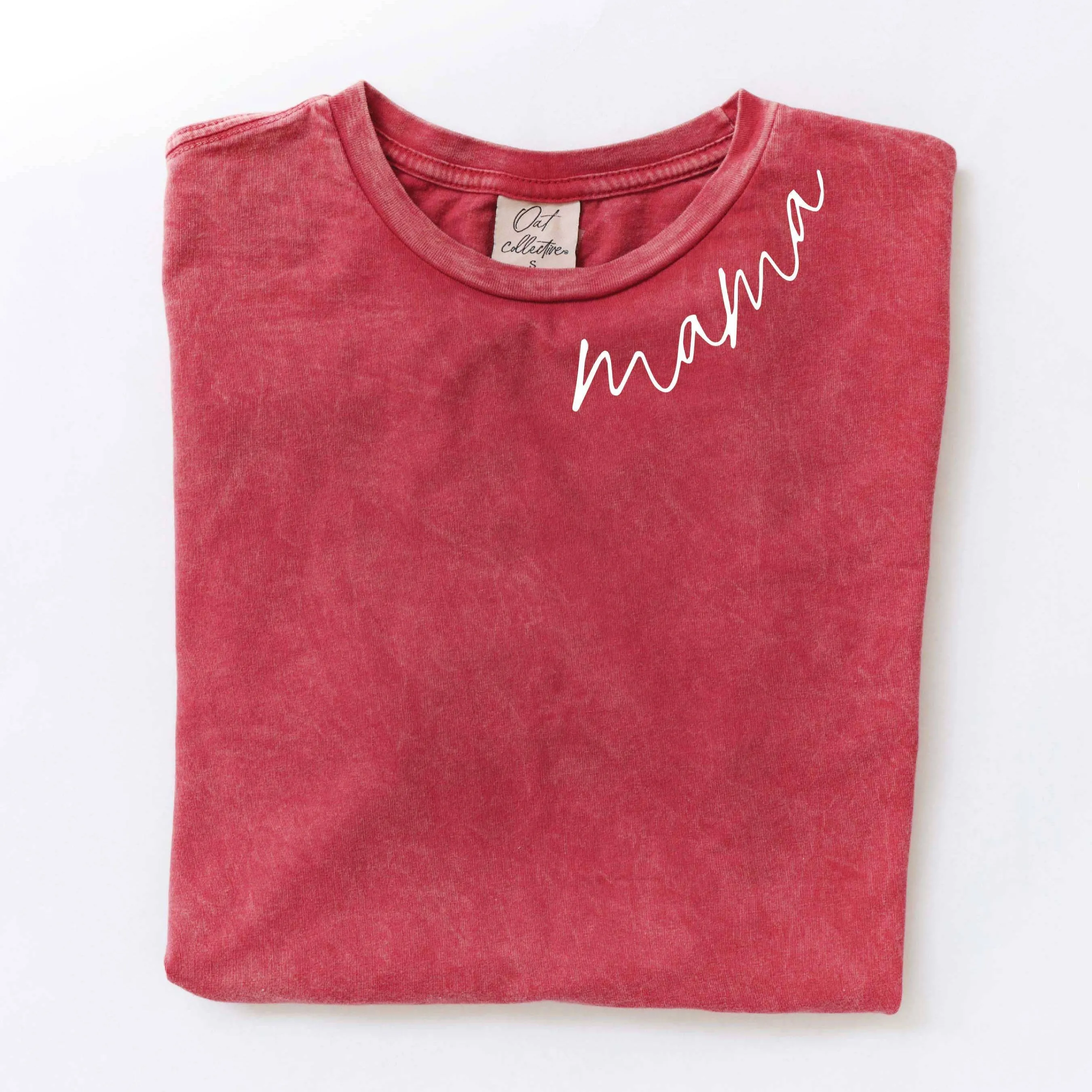 Mama Mineral Washed Graphic Top