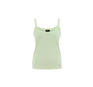 Marble Womens plain vest - apple