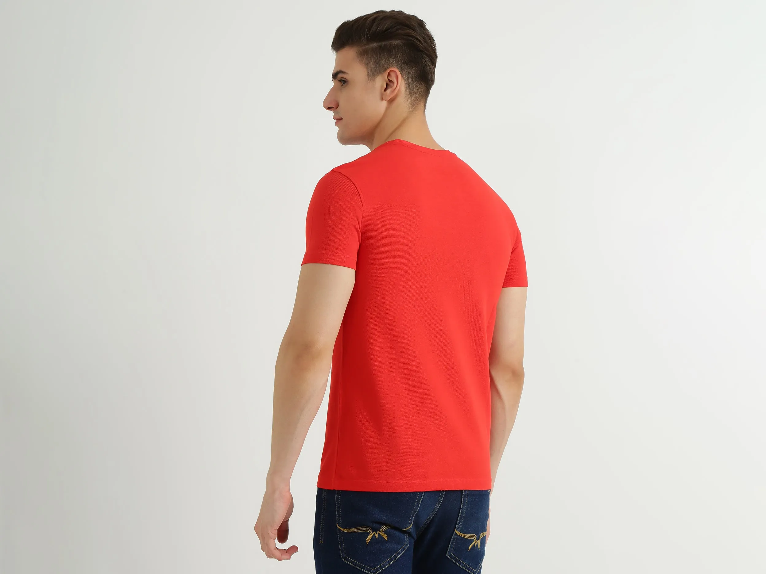 Mens Short Sleeve Printed T-Shirt