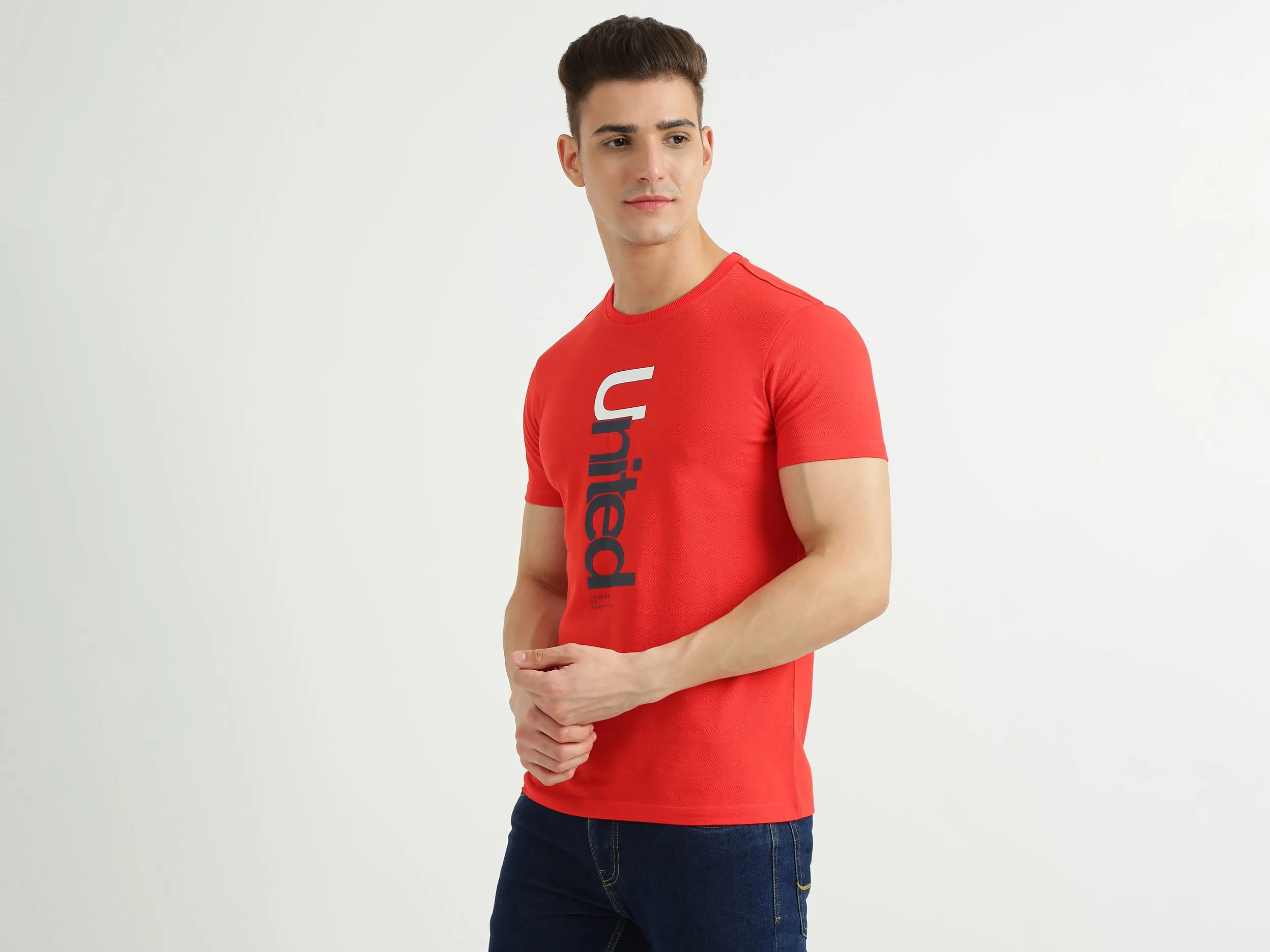 Mens Short Sleeve Printed T-Shirt