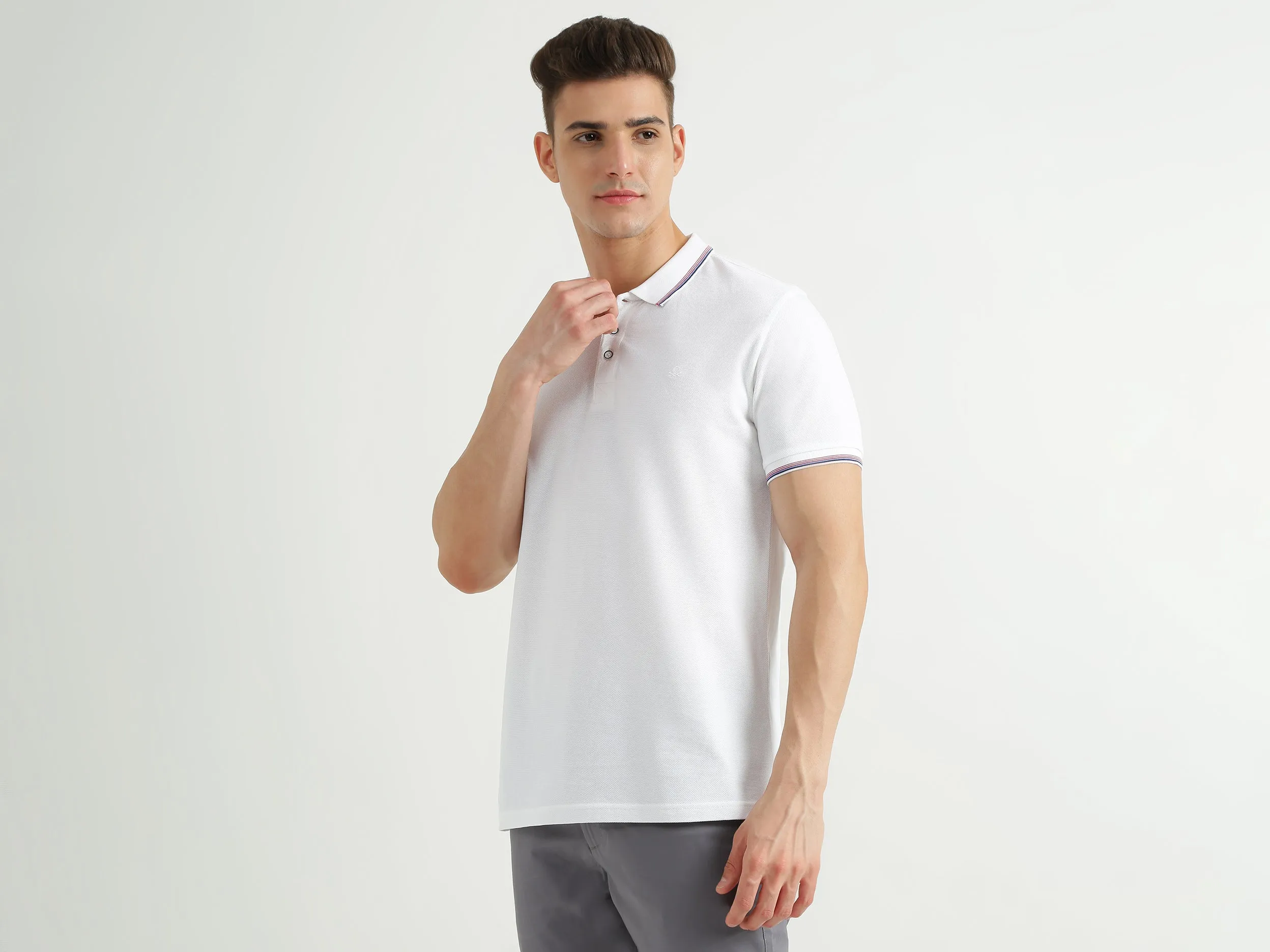 Mens Short Sleeve Solid T-Shirt