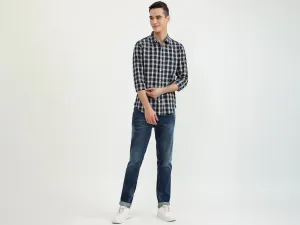 Mens Slim Fit Check Shirt