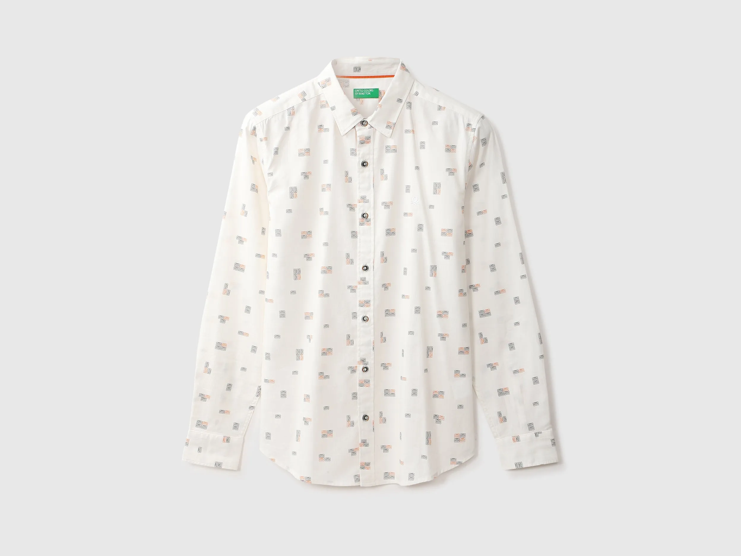 Mens Slim Fit Printed Shirt