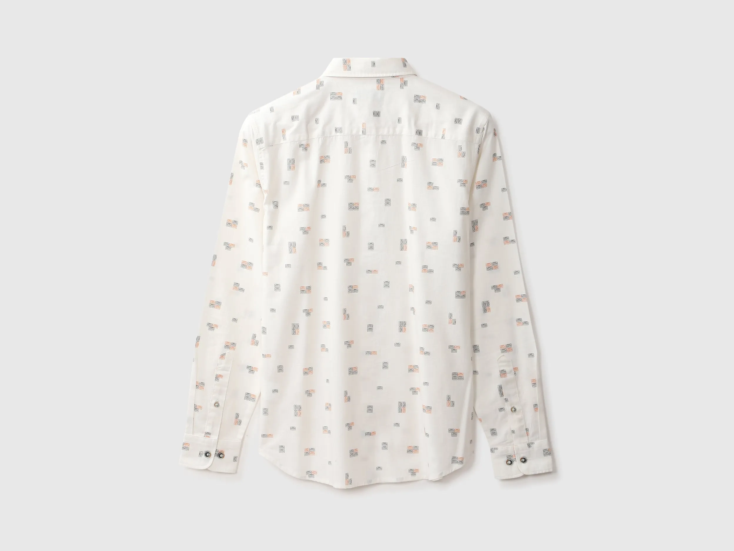 Mens Slim Fit Printed Shirt