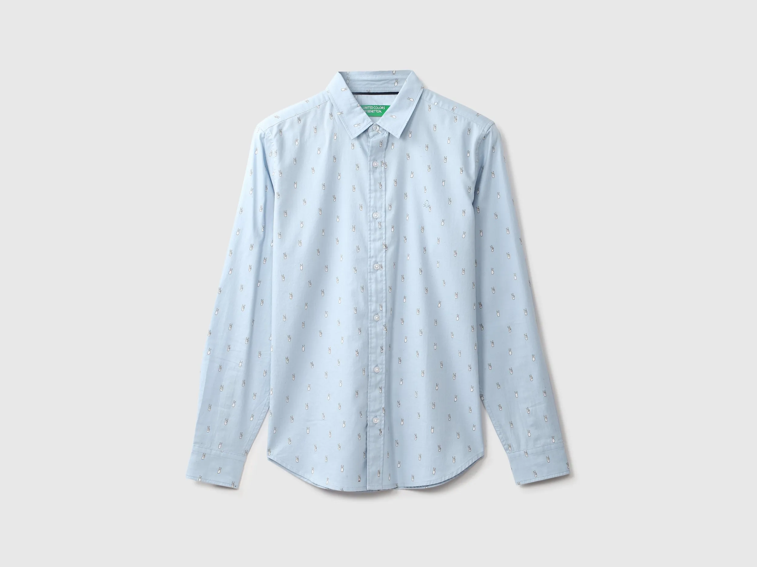 Mens Slim Fit Printed Shirt