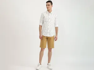 Mens Slim Fit Printed Shirt