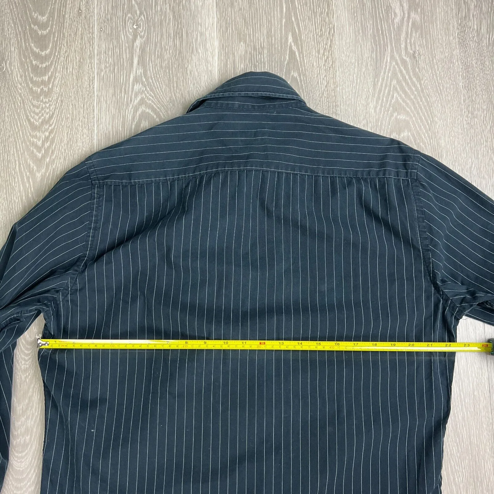 Microsoft Men’s Black Long Sleeve Button Up Shirt Size Large
