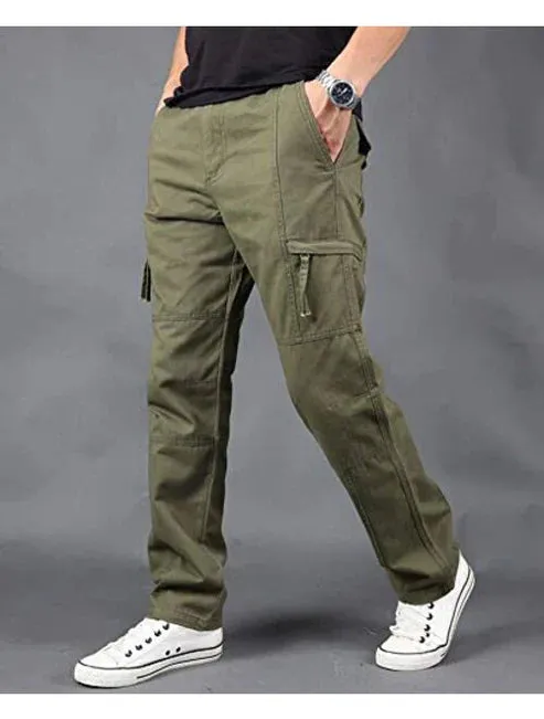 Modische Herren Cargo: Vielfach-Taschen Design